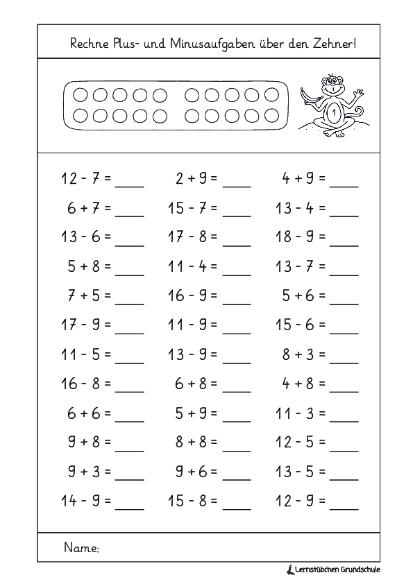 8 AB 48 Aufgaben plus und minus mit Zwanzigerfeld und ZÜ.pdf